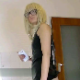 An attractive blonde girl wearing glasses sits on potty chair taking a piss and a shit. 2 cameras are used, providing us with dual perspectives. Presented in 720P HD. About 5.5 minutes.